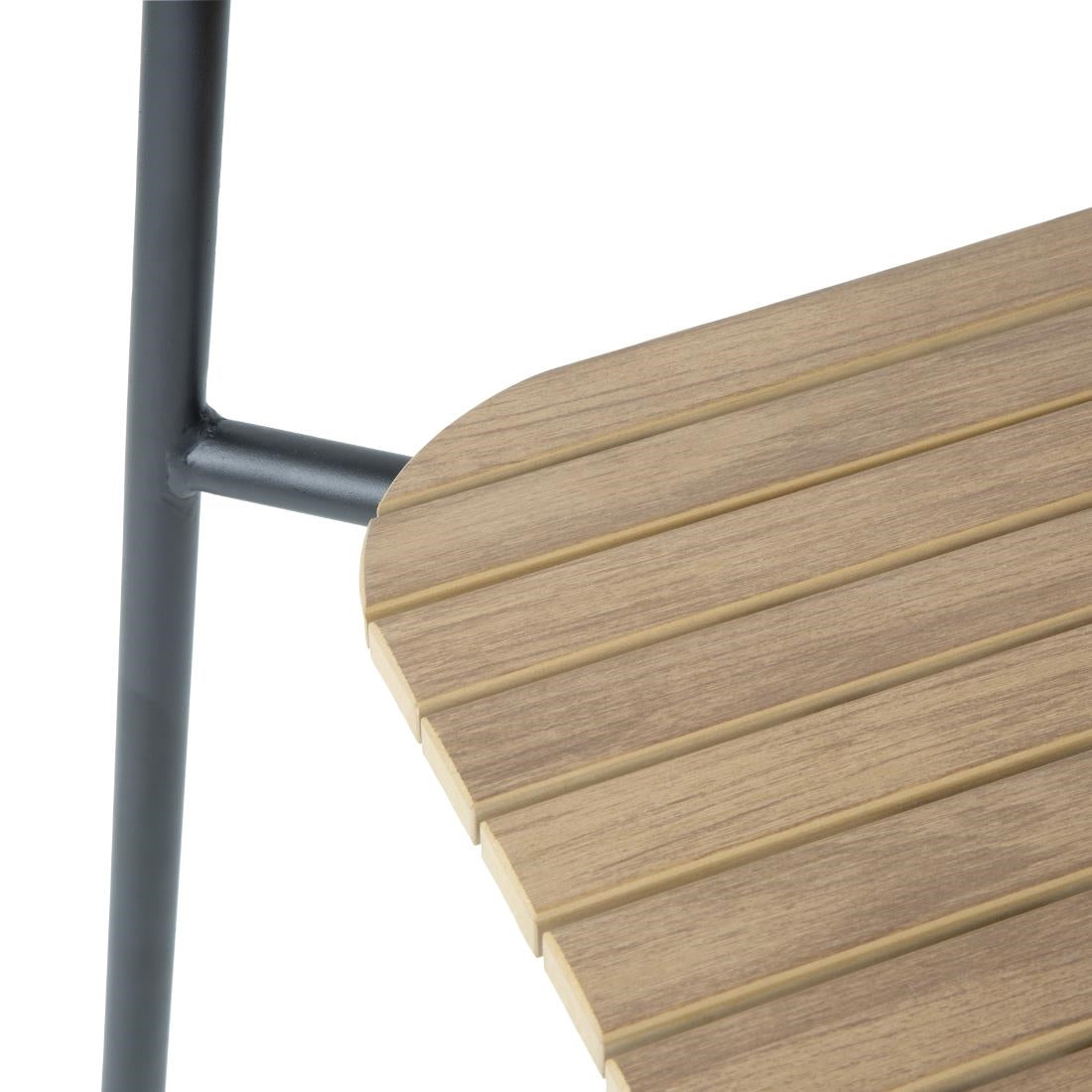 Chaises d'extérieur effet bois Bolero Santorini (lot de 4) — FU537