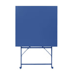 Table de terrasse carrée Bolero Perth bleu marine foncé — FU540