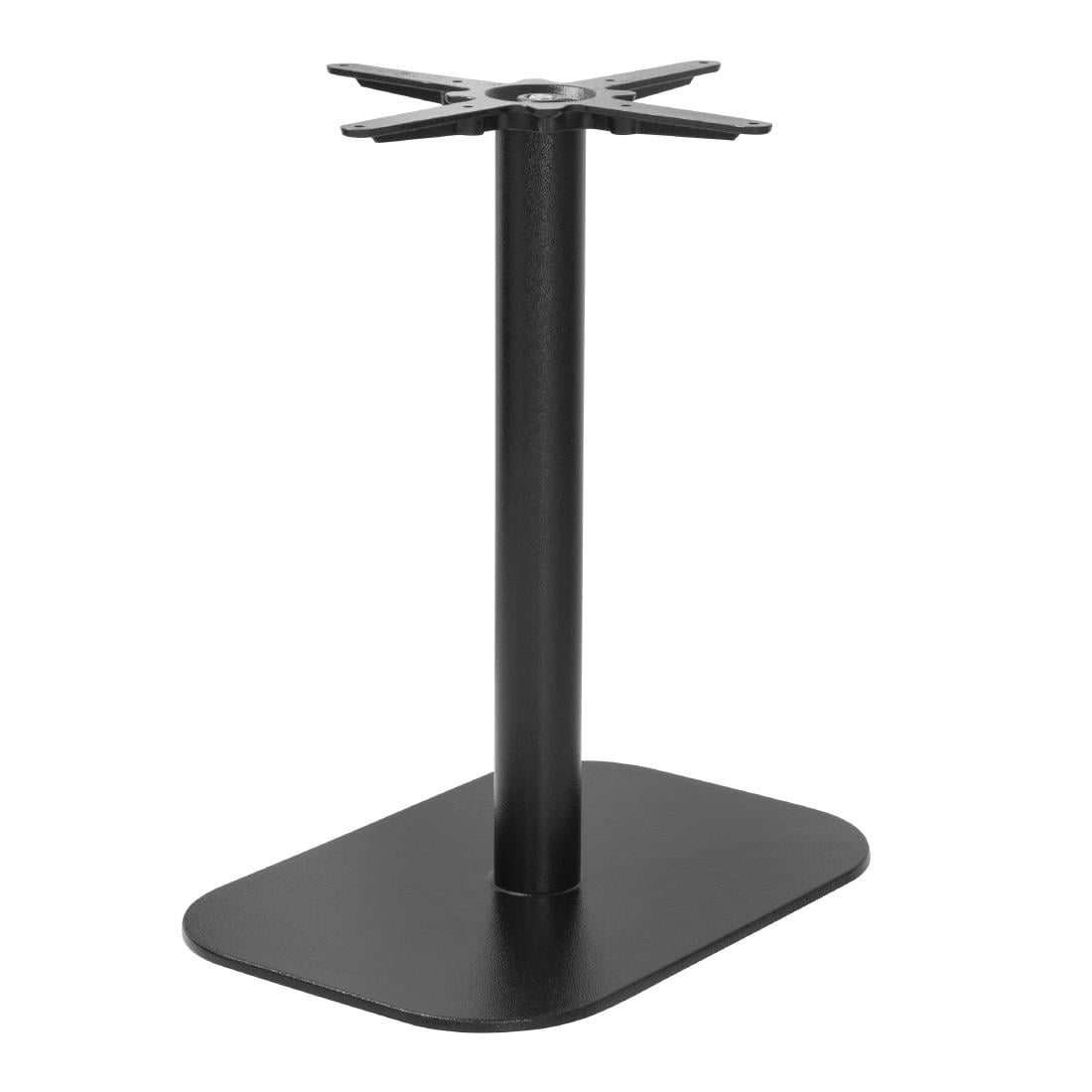 Pied de table en fonte Bolero noir 720x420x600mm — FU548