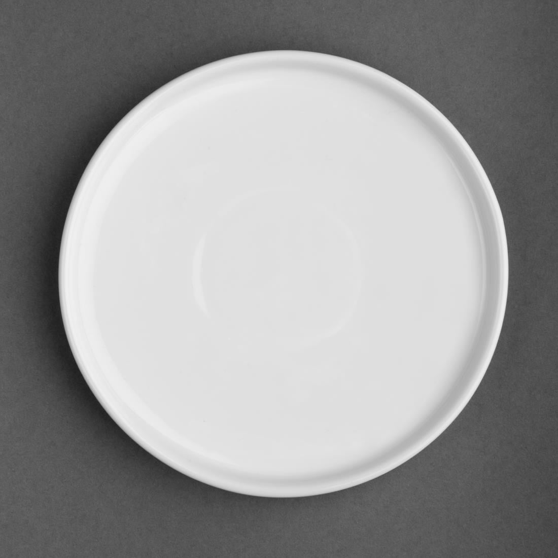 Assiettes plates rondes Olympia Whiteware 150mm (lot de 6) — FW812