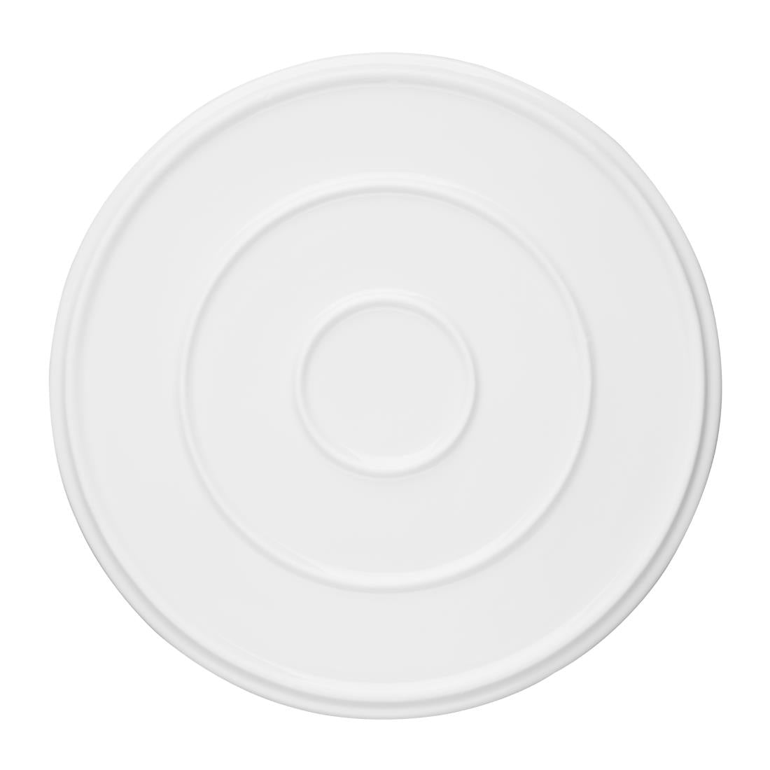 Assiettes plates rondes Olympia Whiteware 268mm (lot de 4) — FW814