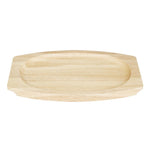 Planche en hévéa pour plat ovale en fonte Olympia 335x205mm pour GJ557 — FW979