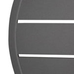 Plateau de table rond en aluminium Bolero gris foncé 580 mm — FX037