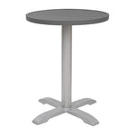 Plateau de table rond en aluminium Bolero gris foncé 580 mm — FX037