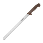 Couteau à génoise dentelé Hygiplas marron 30,5cm — FX118