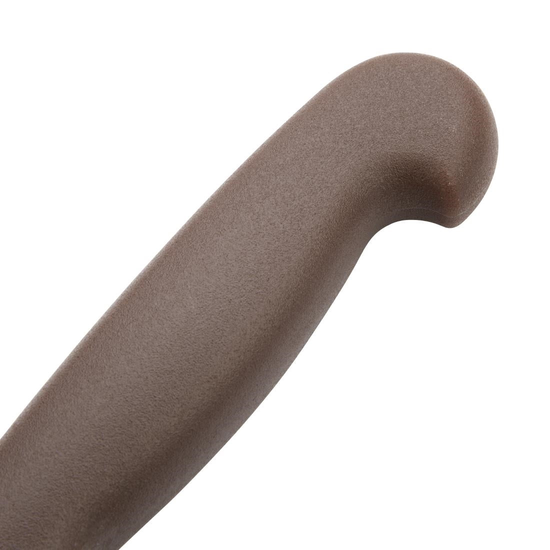 Couteau à génoise dentelé Hygiplas marron 30,5cm — FX118