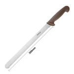 Couteau à génoise dentelé Hygiplas marron 30,5cm — FX118