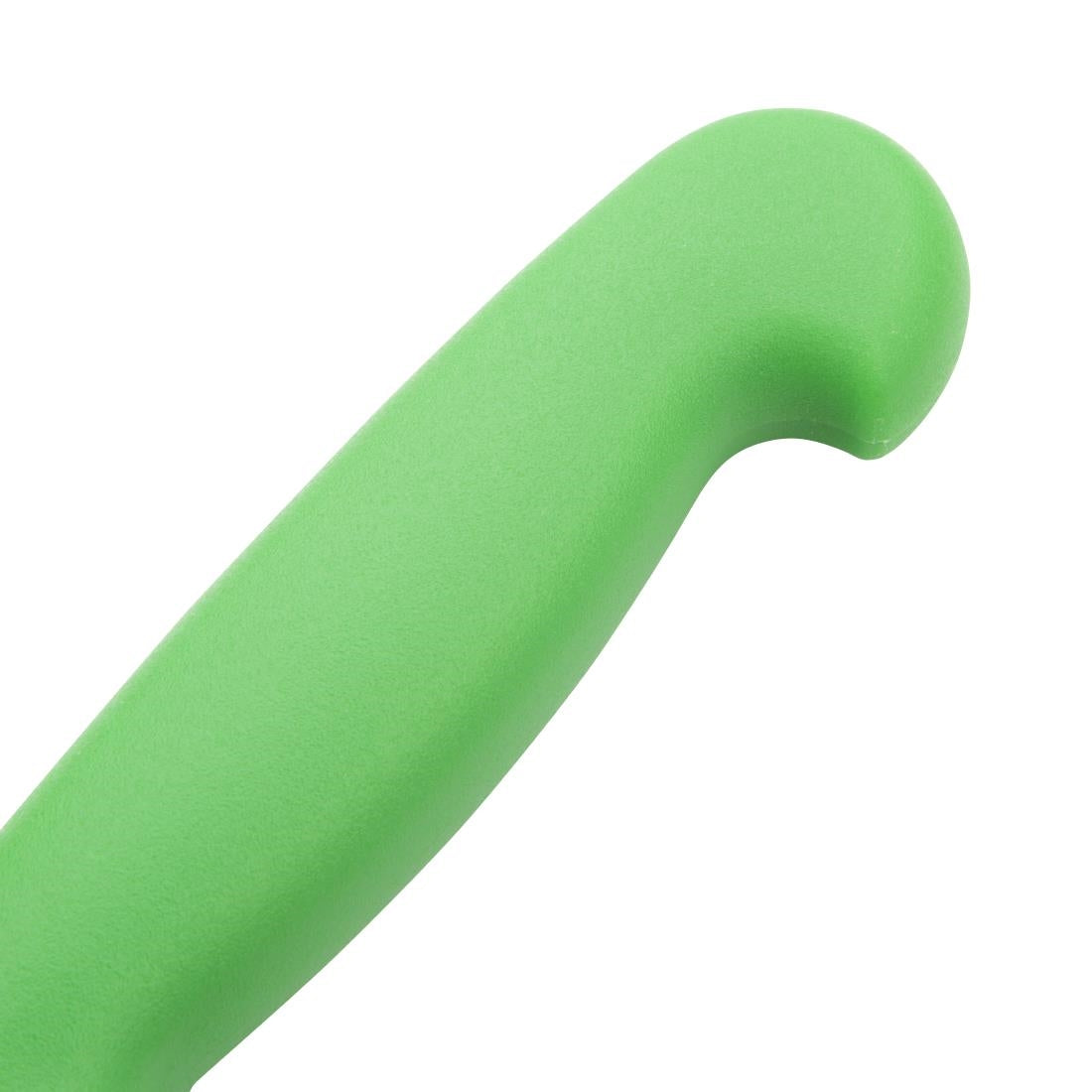 Couteau à génoise dentelé Hygiplas vert 254mm — FX121