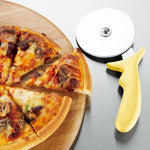 Roulette à pizza Hygiplas jaune 102 mm — FX132
