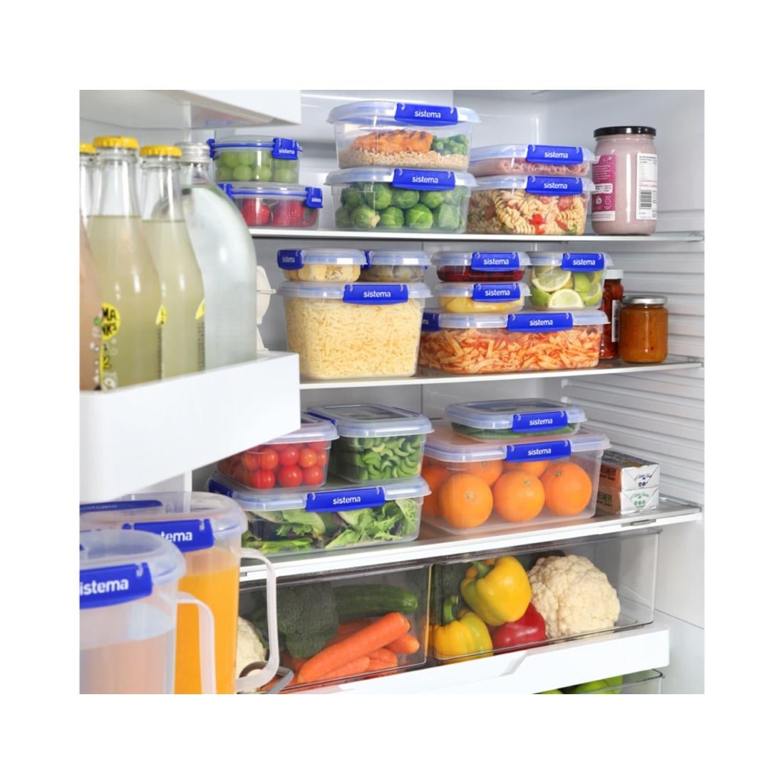 Boîte alimentaire rectangulaire Sistema Klip It Plus 7,5L — CH247