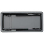 Table rectangulaire pliante grise en ABS Bolero 1220mm — GC594
