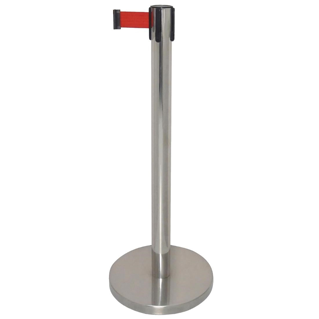 Barrière rétractable à sangle Bolero rouge 3m — GG723