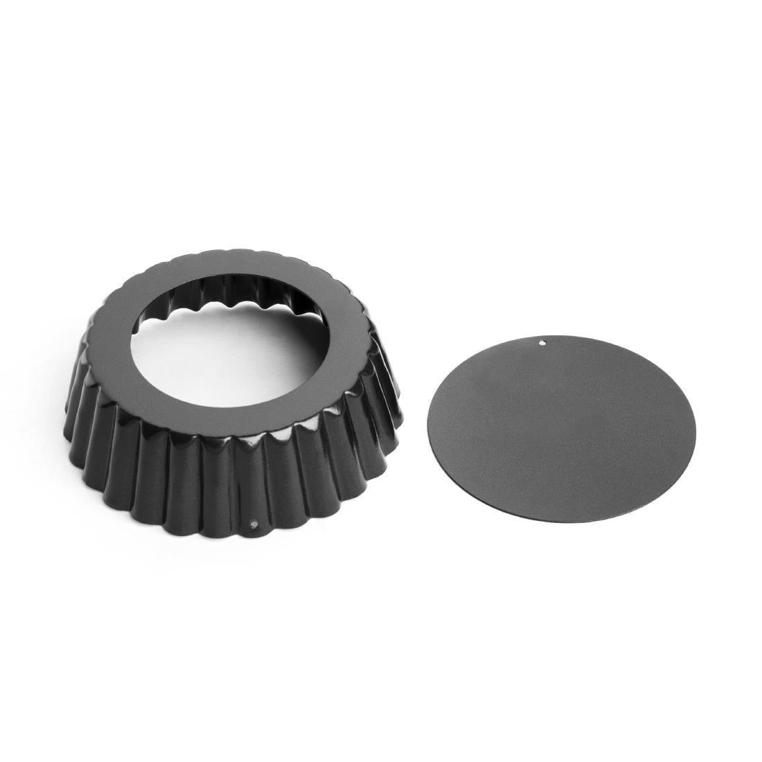 Moule à quiche cannelé profond antiadhésif Vogue 100mm — GC988