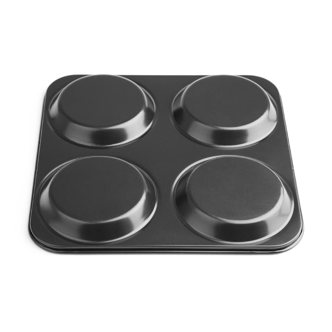 Plaque antiadhésive de 4 moules ronds Vogue — GD012