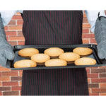 Plaque à pâtisserie antiadhésive en acier carbone Vogue 390 x 261mm — GD015