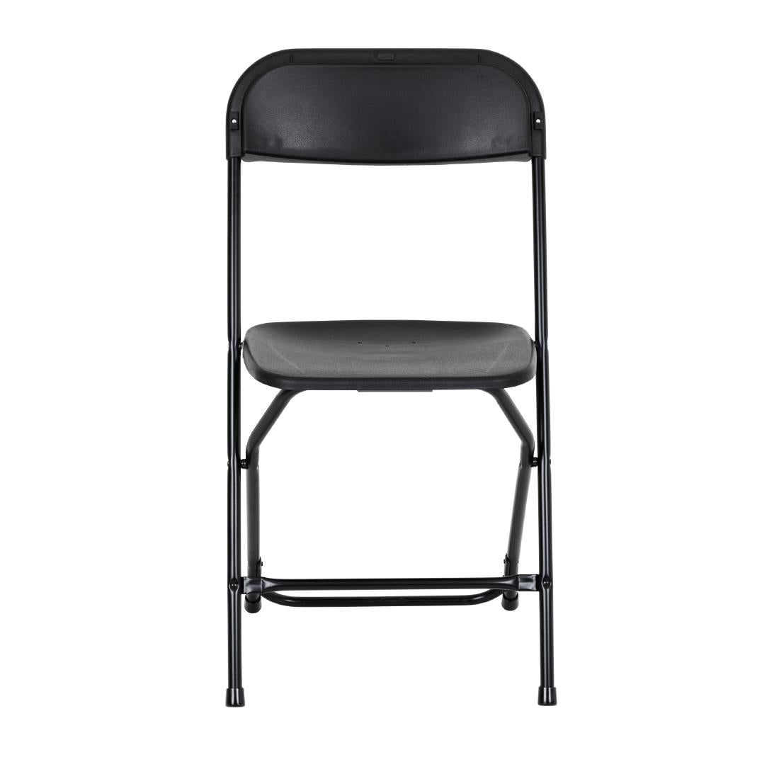 Chaises pliantes en polypropylène Bolero noires (lot de 10) — GD386