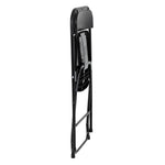 Chaises pliantes en polypropylène Bolero noires (lot de 10) — GD386