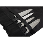 Trousse enroulable en tissu avec sangle Dick noire 11 pièces — GD796