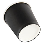 Gobelets jetables à café espresso Fiesta Recyclable noirs 120ml (lot de 1000) — GF018