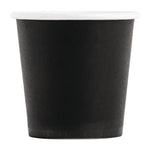Gobelets jetables à café espresso Fiesta Recyclable noirs 120ml (lot de 1000) — GF018