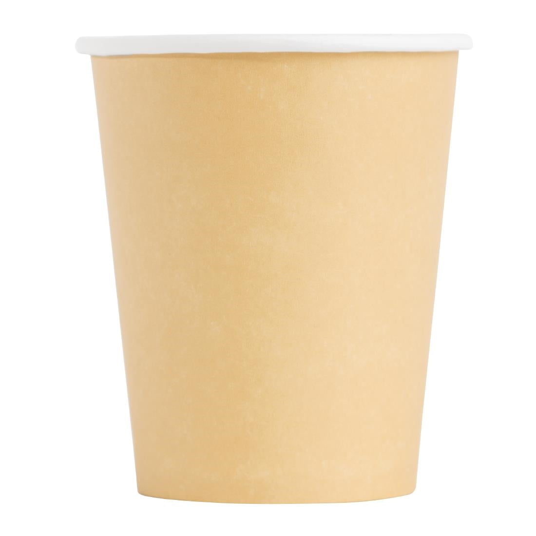 Gobelets jetables boissons chaudes Fiesta Recyclable marron 225ml (lot de 1000) — GF030