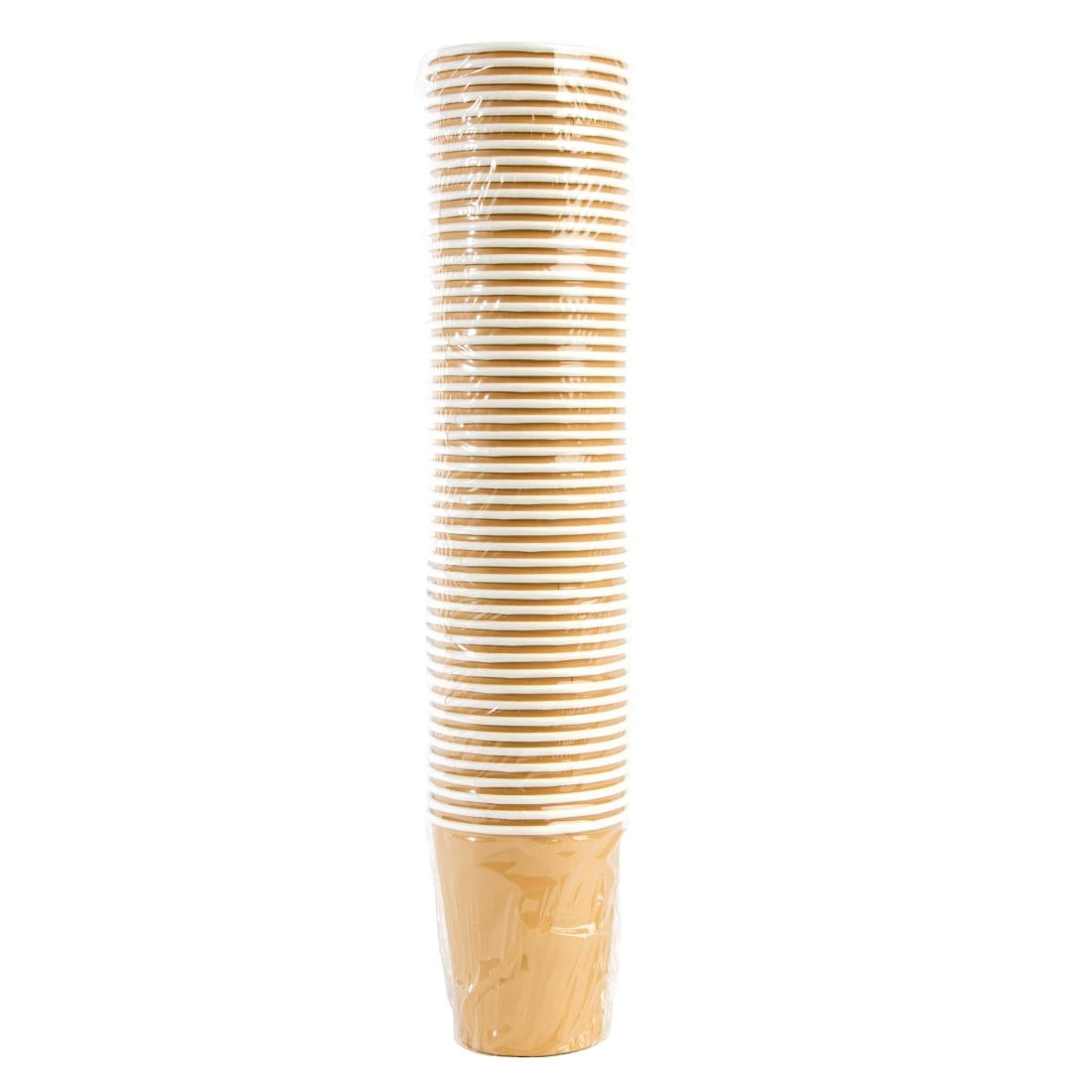 Gobelets jetables boissons chaudes Fiesta Recyclable marron 225ml (lot de 1000) — GF030