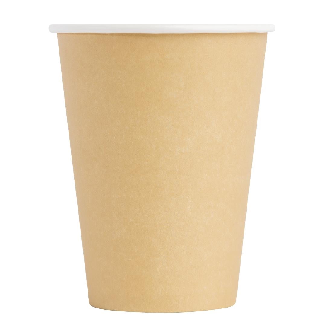 Gobelets jetables boissons chaudes Fiesta Recyclable marron 340ml (lot de 1000) — GF032