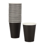 Gobelets boissons chaudes paroi simple Fiesta Recyclable noirs 340ml (lot de 50) — GF043