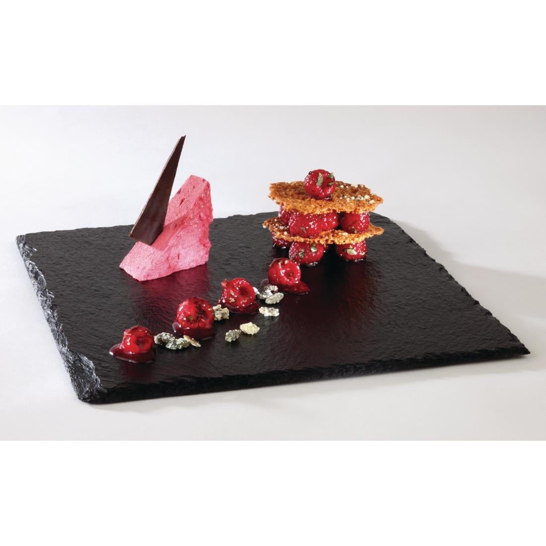 Plateau ardoise en mélamine GN 1/1 APS — GF070