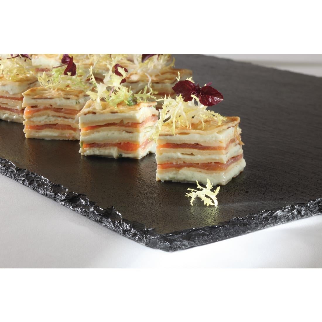 Plateau ardoise en mélamine GN 1/2 APS — GF071