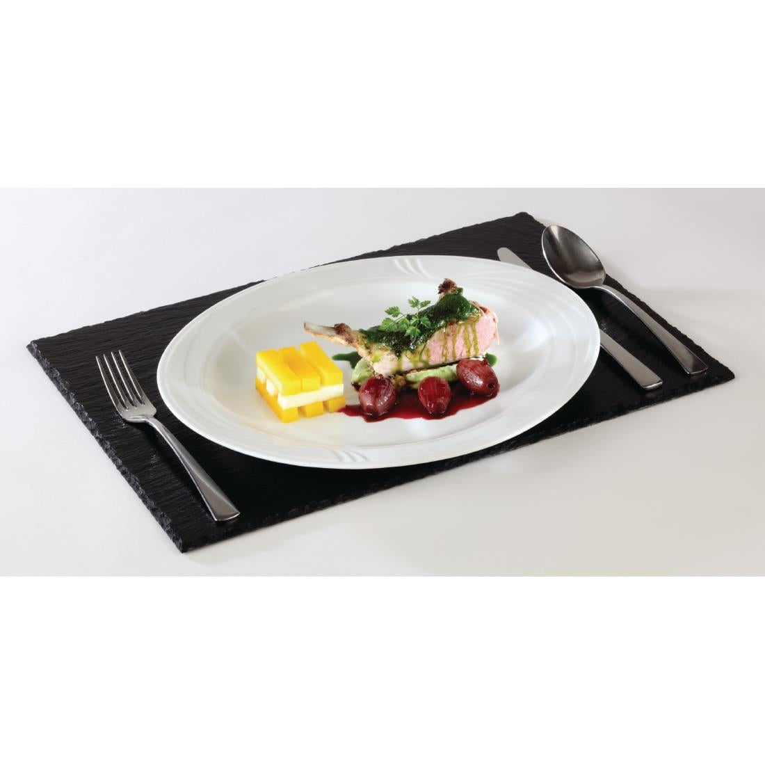 Plateau ardoise en mélamine GN 1/2 APS — GF071