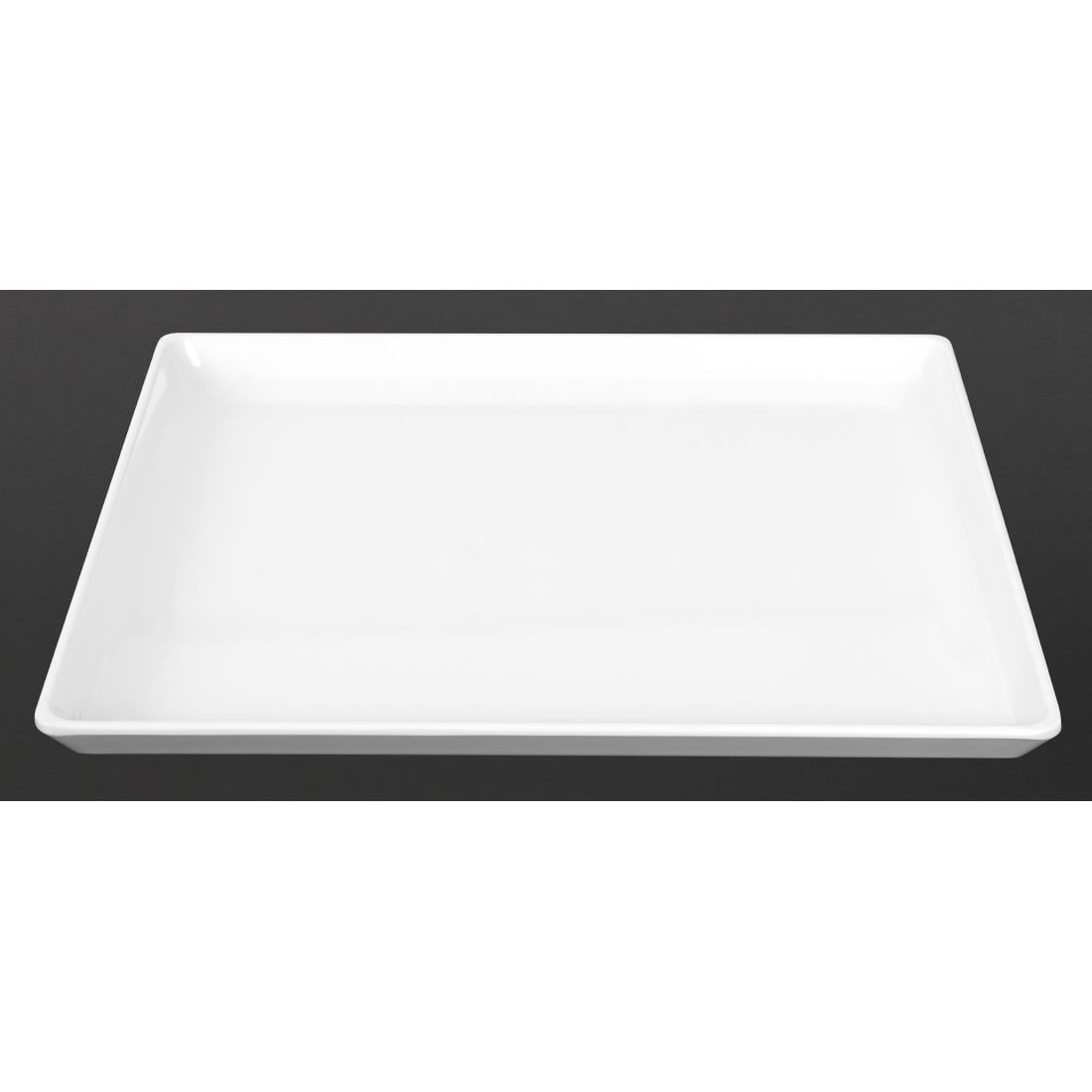Plateau en mélamine APS Float blanc GN 1/2 — GF076