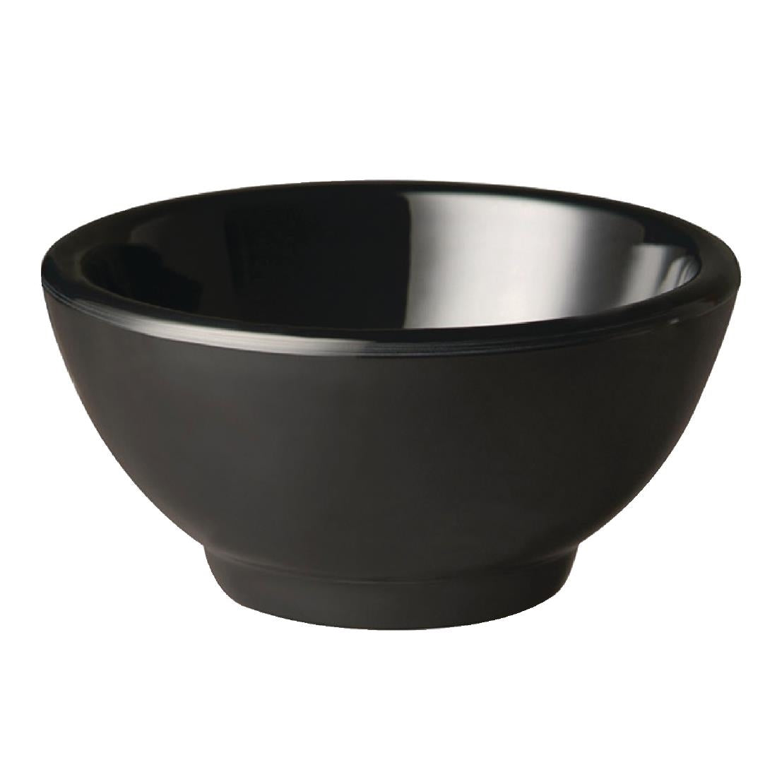 Bol rond en mélamine APS Pure noir 90mm — GF143