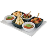Plateau rectangulaire en mélamine Pure APS 355mm — GF158