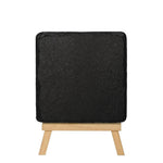Plat de présentation en ardoise naturelle Olympia 130x130mm (lot de 4) — CK409