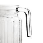 Pichet rainuré en verre Olympia (lot de 6) — GF922
