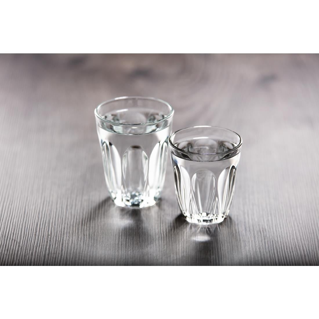 Gobelet en verre trempé 130ml Olympia (lot de 12) — GF924