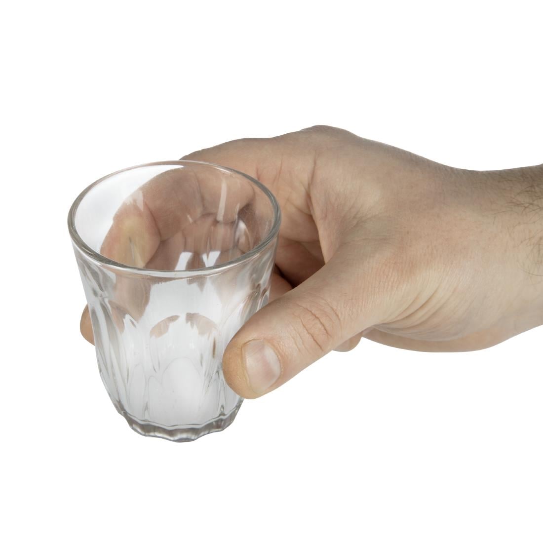 Gobelet en verre trempé 130ml Olympia (lot de 12) — GF924