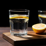 Gobelets à eau/jus en verre trempé Orléans Olympia 270ml (lot de 12) — GF938