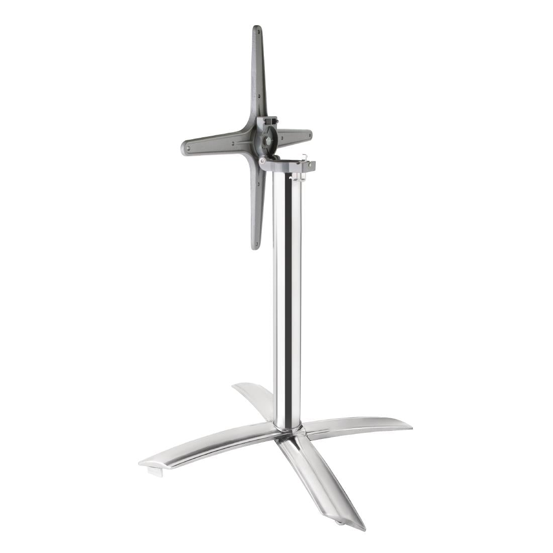 Pied de table à plateau basculant Bolero aluminium — GF962