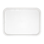 Plateau fast food en plastique Olympia Kristallon blanc 275x353mm — GF995