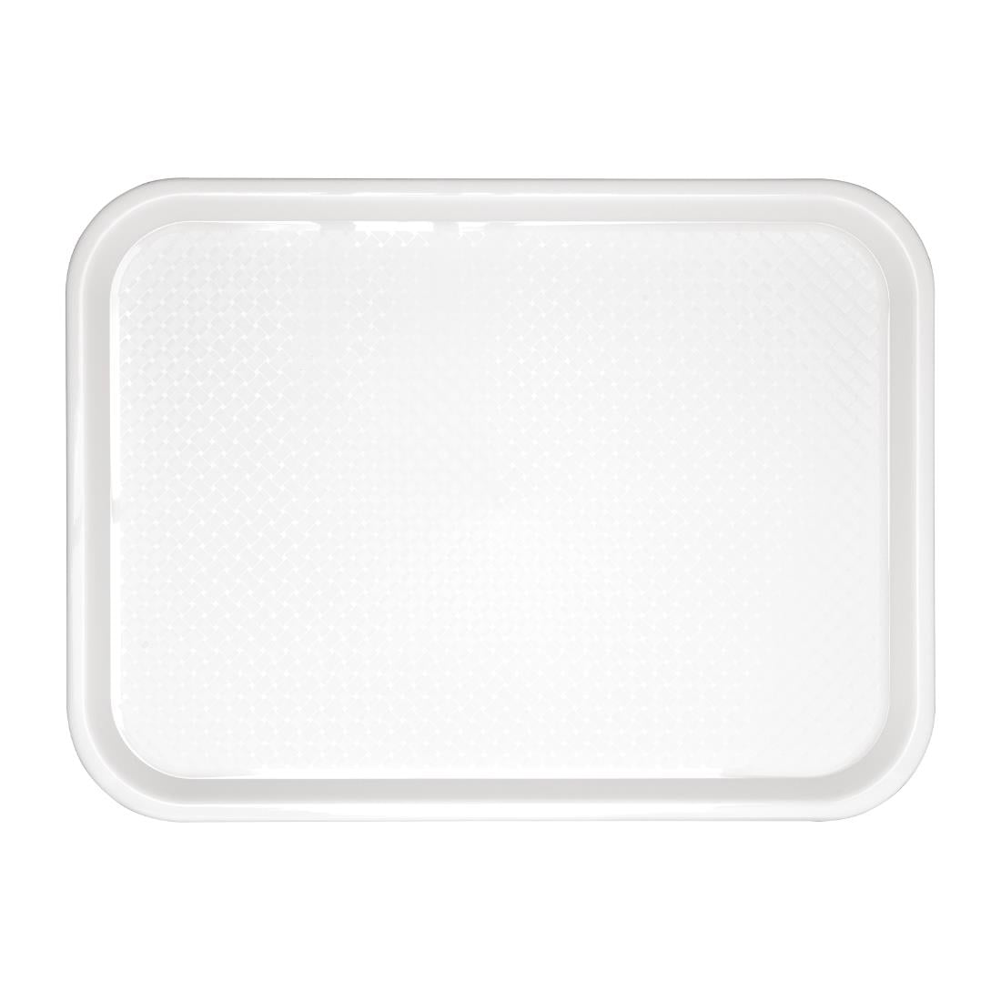 Plateau self-service Olympia Kristallon blanc 450 x 350mm — GF997