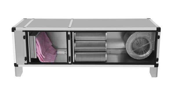 Système professionnel de filtration et de purification d'air Unninox FGFK-08