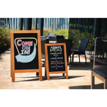 Panneau de trottoir Olympia cadre en bois 850 x 500mm — GG108