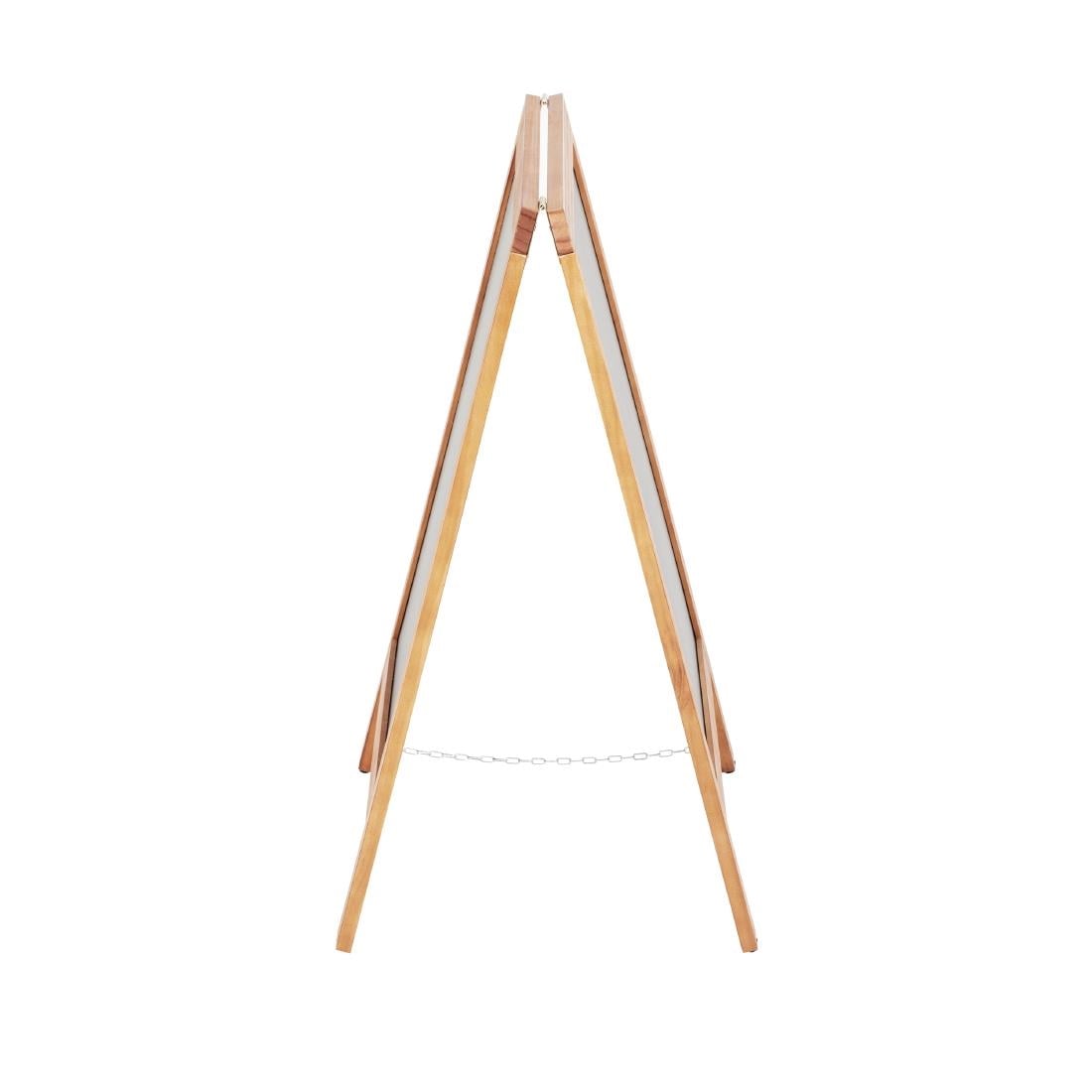 Panneau de trottoir Olympia cadre en bois 850 x 500mm — GG108