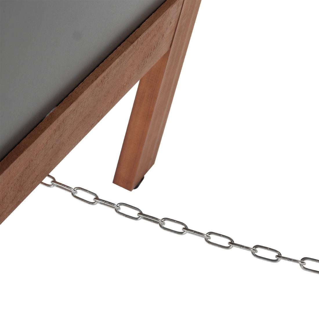 Panneau de trottoir Olympia cadre en bois 850 x 500mm — GG108