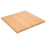 Plateau de table carré Bolero effet hêtre 600mm — GG634