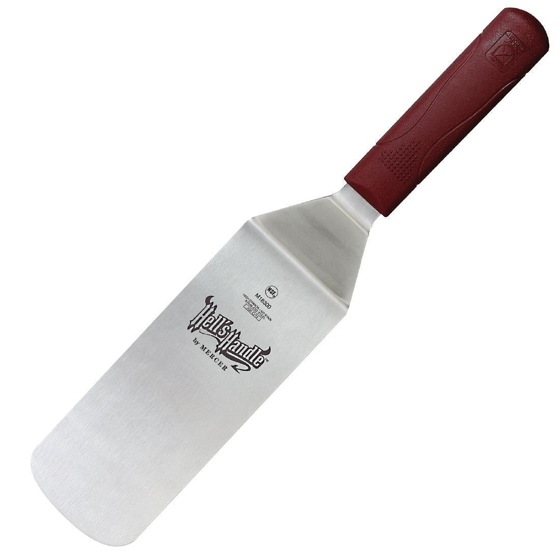 Spatule coudée anti chaleur Mercer Culinary Hells Handle — GG733