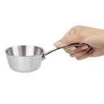 Mini saucière en acier inoxydable Vogue 85mm — GG760