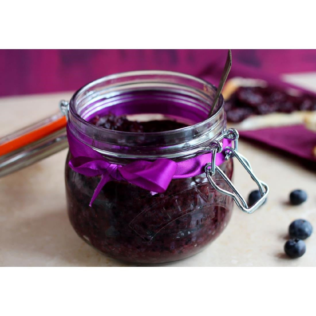 Bocal à conserve avec clip Kilner 0,5L — GG781